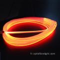 câble fibre optique pmma side glow 3mm